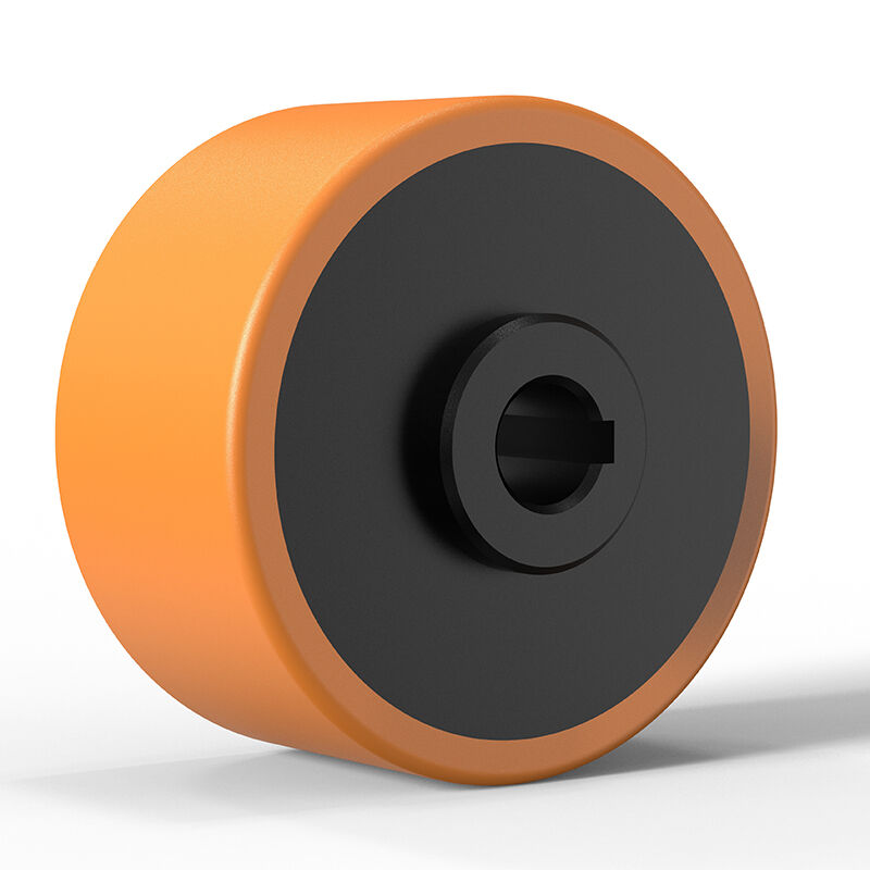 Why a polyurethane guide wheel is superior to nylon for quiet operation