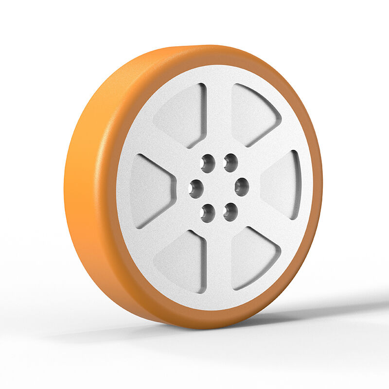 How a precision polyurethane drive wheel prevents warehouse floor damage
