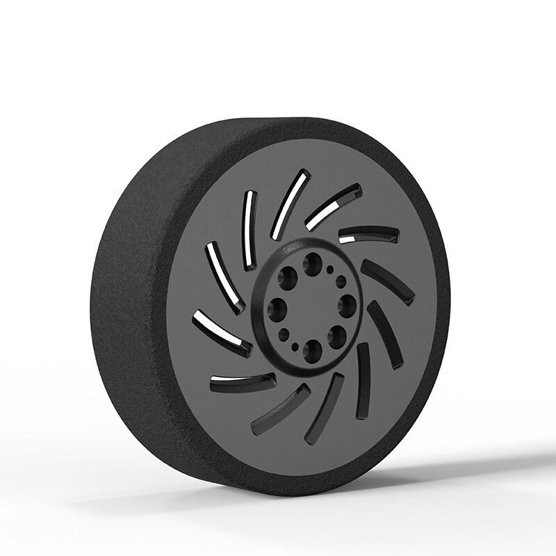 Customized Wheels-Vortex-Shaped Hole Mounting Wheel