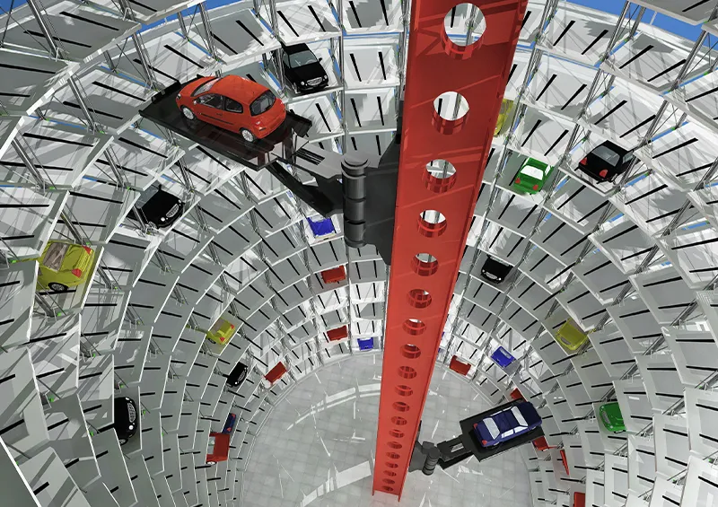 Intelligent multi-storey car park