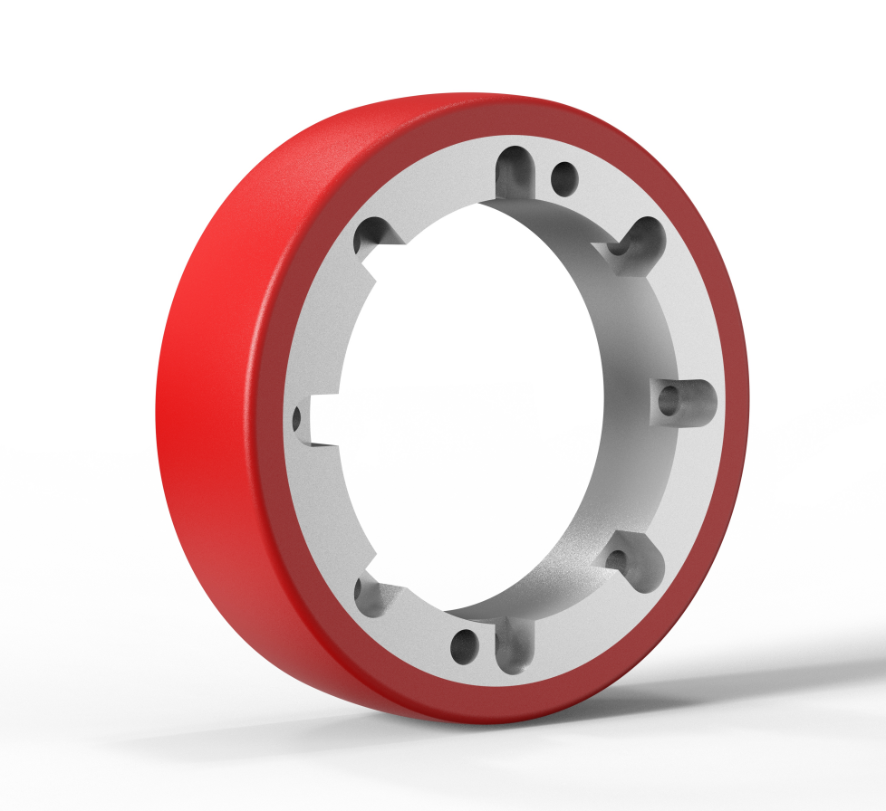 GSFG Series-Flanged Polyurethane Drive Wheel