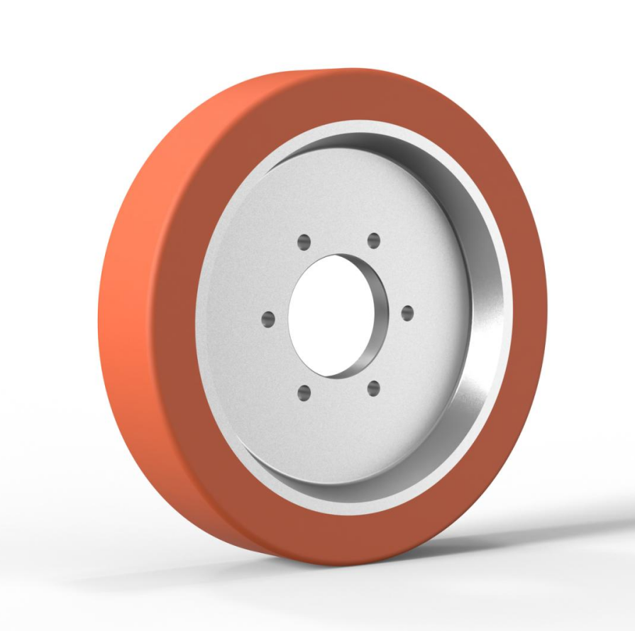 GEFN Series-Flanged Polyurethane Drive Wheel