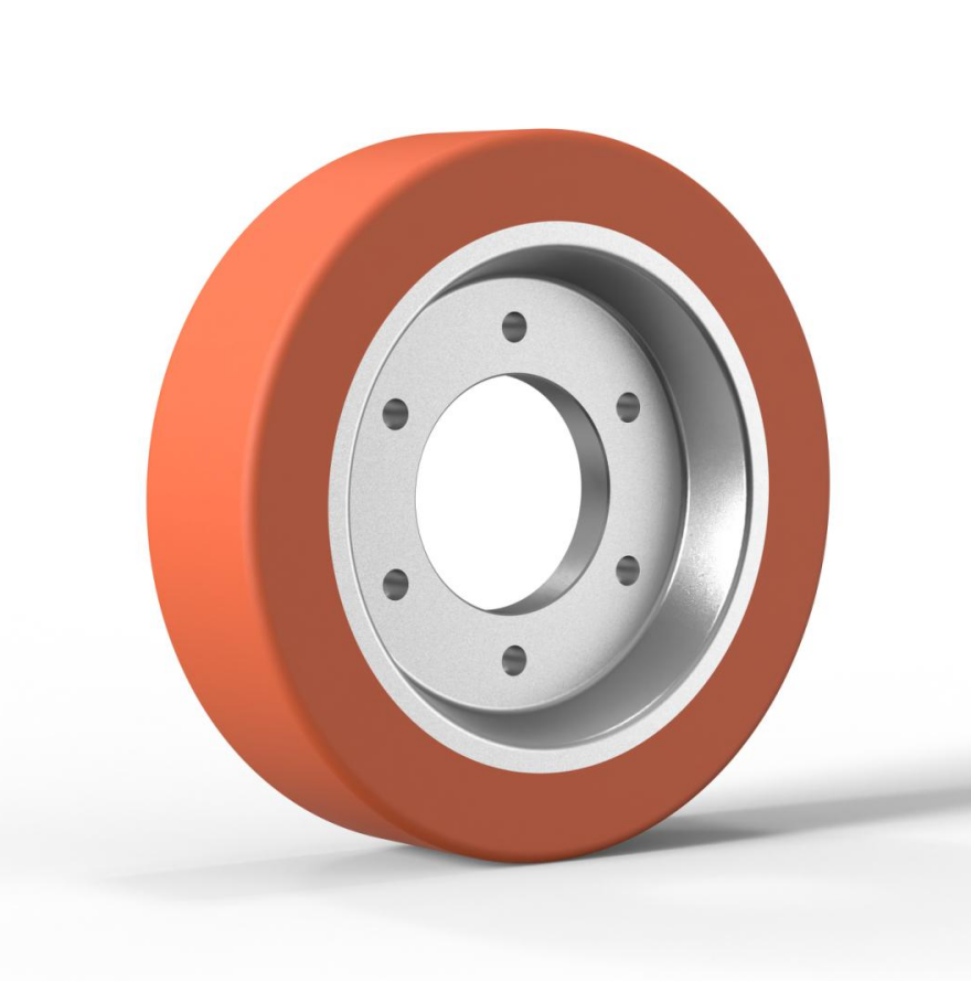 GEFO Series-Flanged Polyurethane Drive Wheel