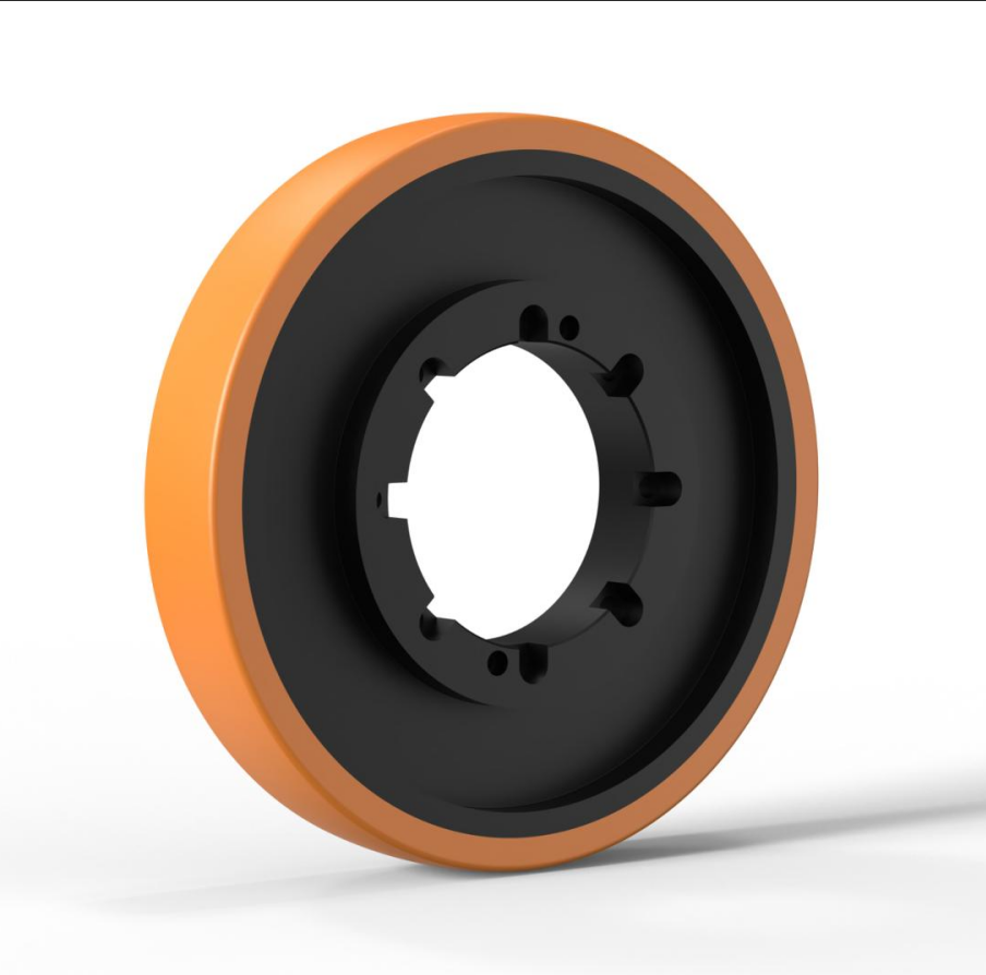 GEFP Series-Flanged Polyurethane Drive Wheel